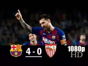 Barcelona vs Sevilla 4-0 All Goals & Highlights 06/10/2019 Primera Division